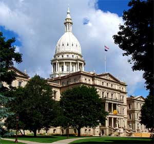 State Capitol building, Lansing, MI